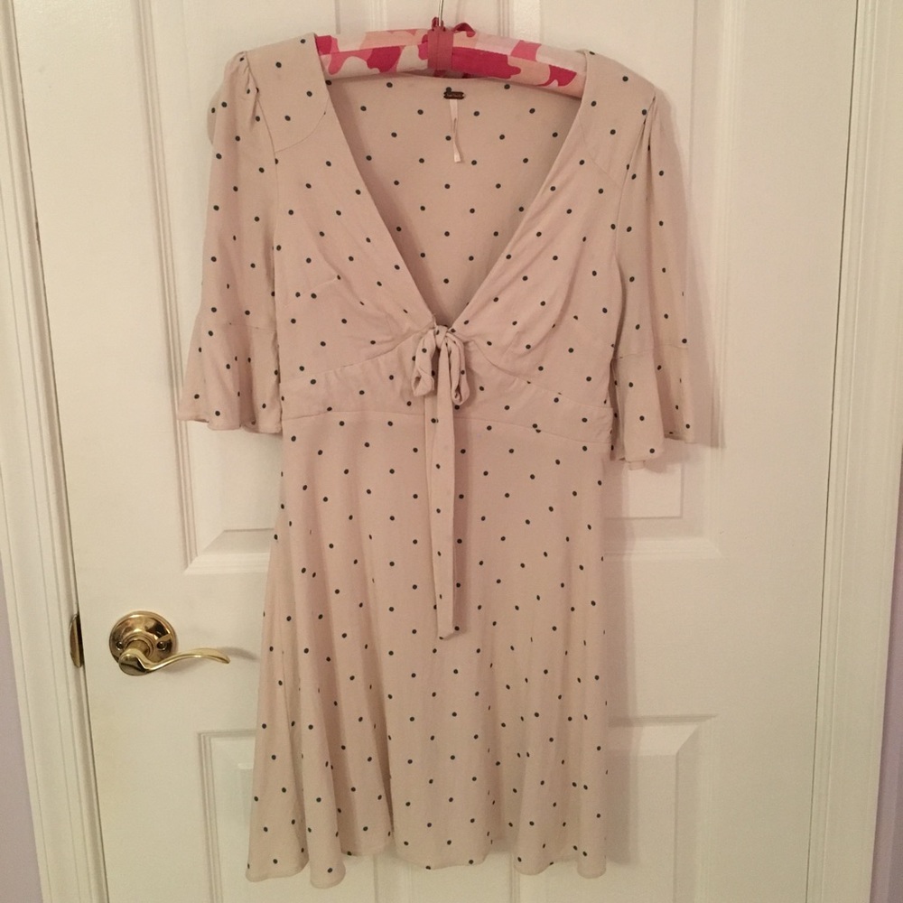 Free People Polka Dot Sun Dress